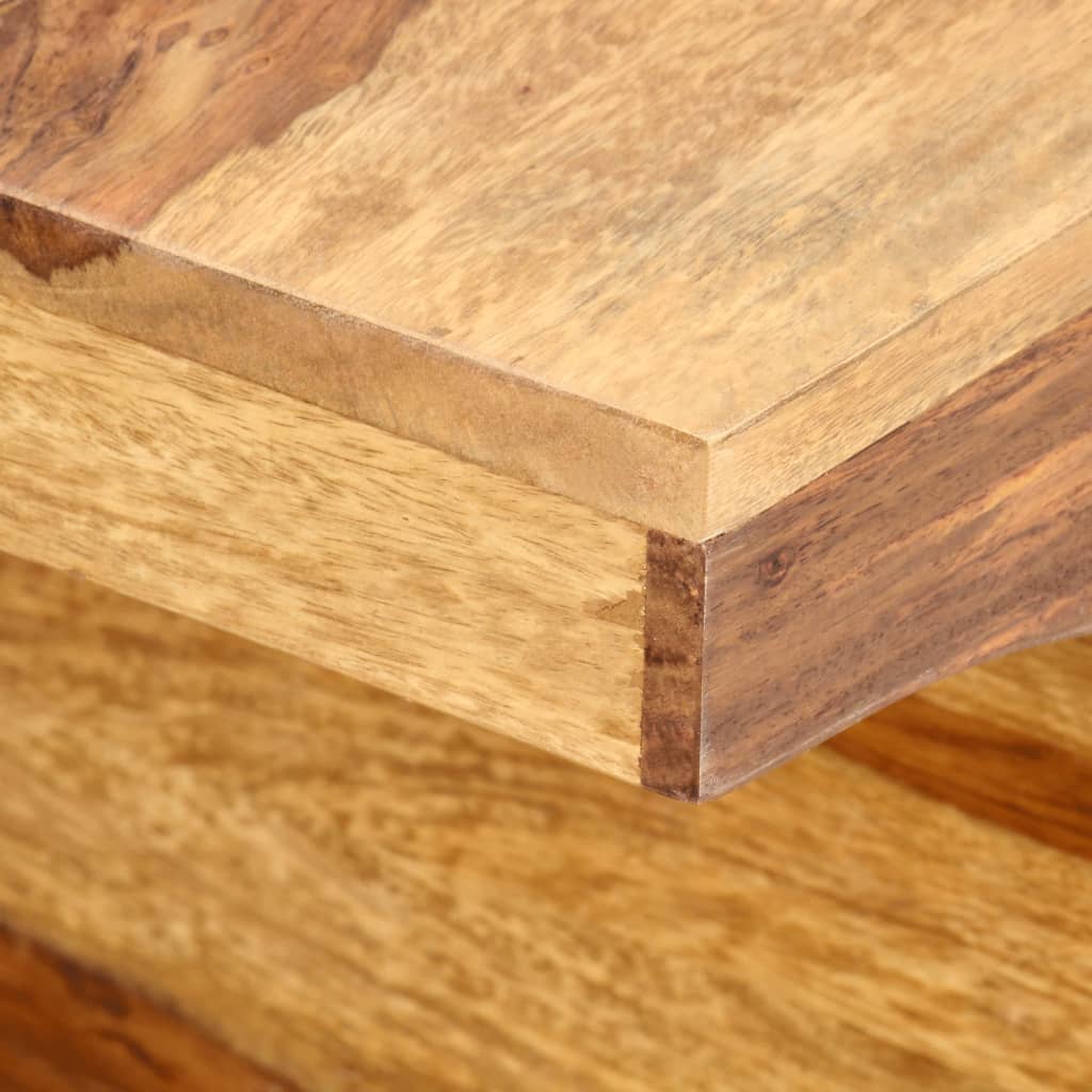 vidaXL TV Stand 46.5"x11.8"x15.7" Solid Wood Sheesham