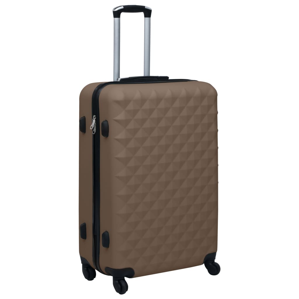 vidaXL Suitcase Set Travel Luggage Suitcase Bag Hardcase Trolley 2 Pcs ABS