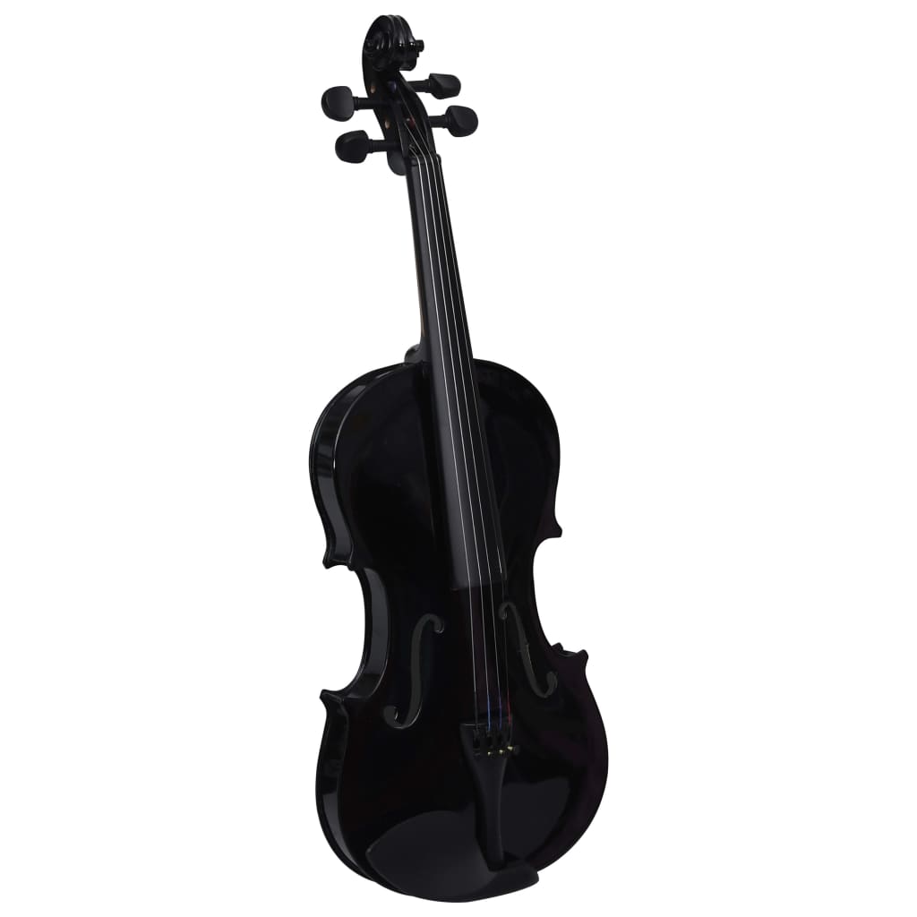 vidaXL Violin with Bow Violin Outfit with Chin Rest Carrying Bag 4/4 Full Size