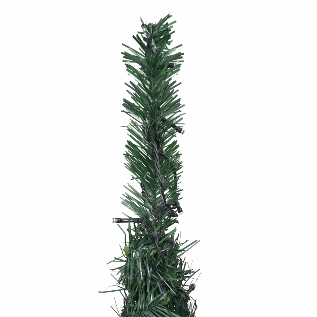 vidaXL Pop-up String Artificial Pre-lit Christmas Tree Xmas Decoration Green