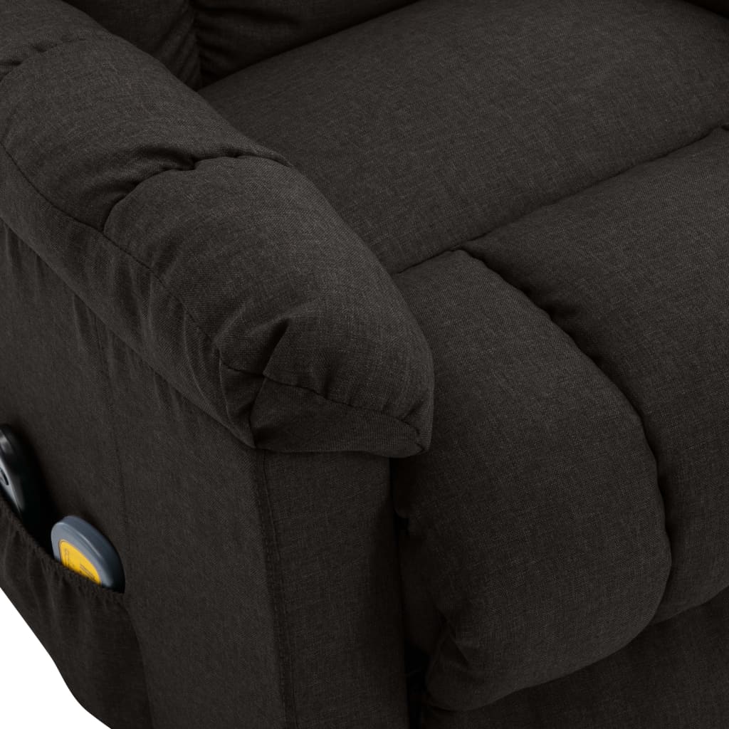 vidaXL Power Lift Recliner Electric Lift Chair for Home Theater Cinema Fabric