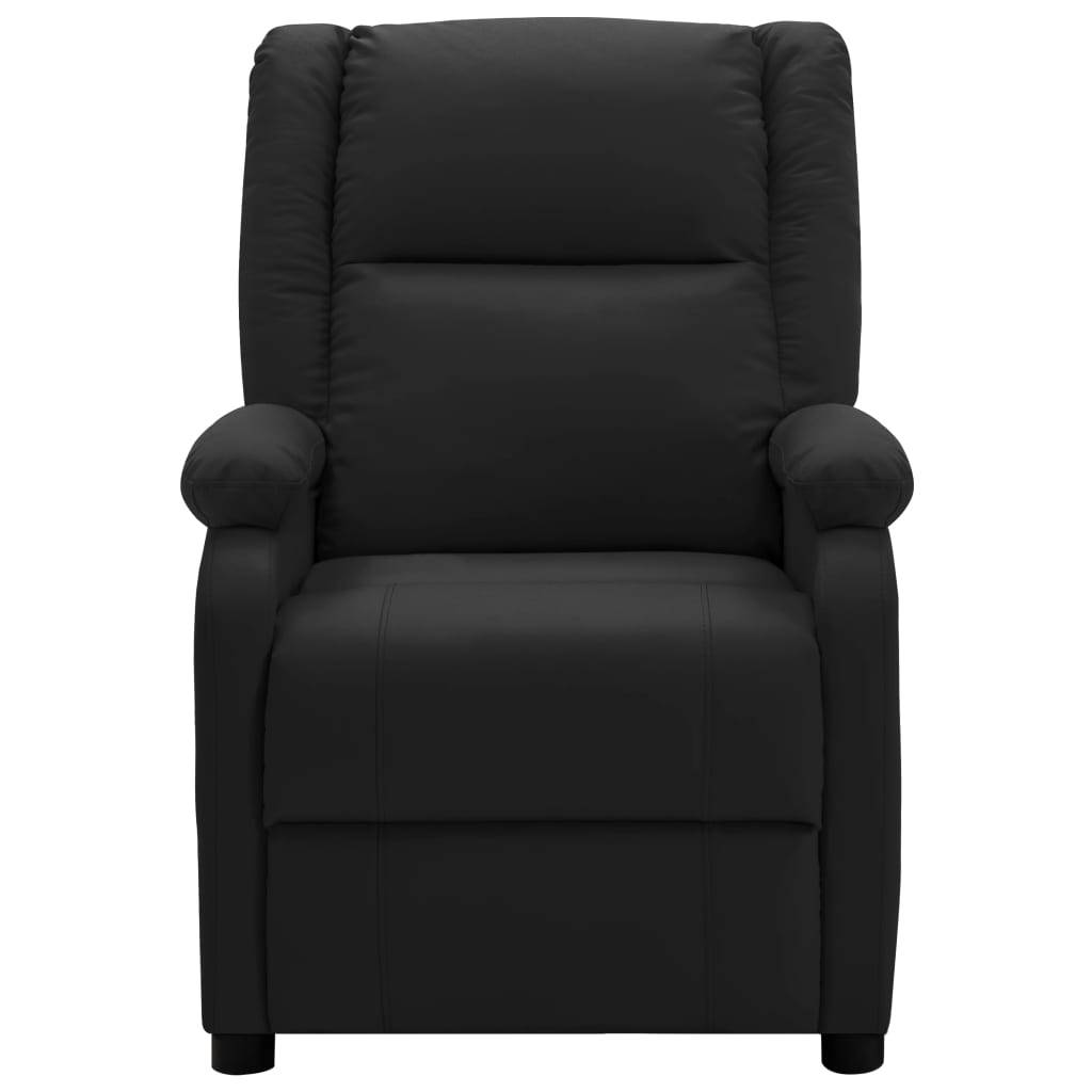 vidaXL Massage Chair Adjustable Reclining Chair Theater Armchair Faux Leather