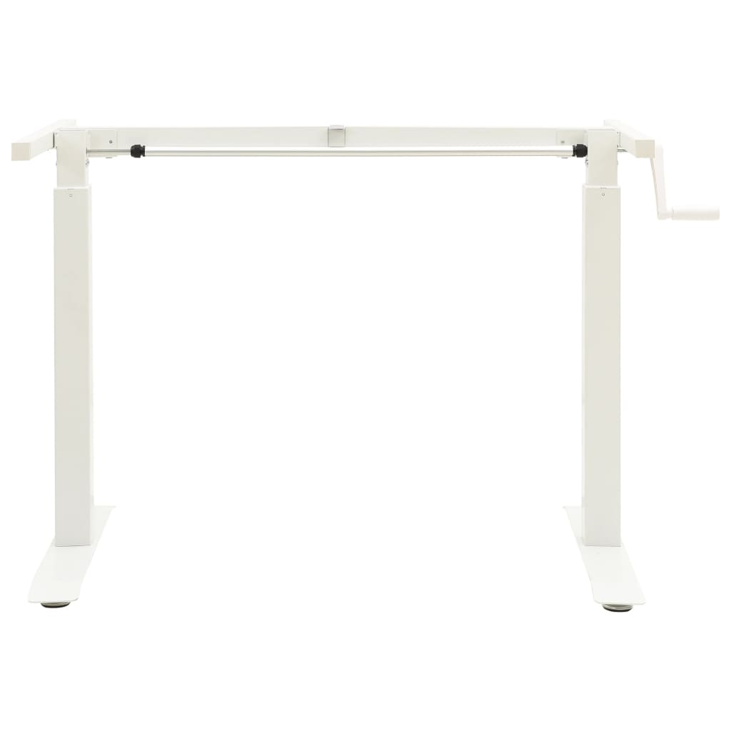vidaXL Standing Desk Frame Adjustable Legs Computer Desk Base for Home Office