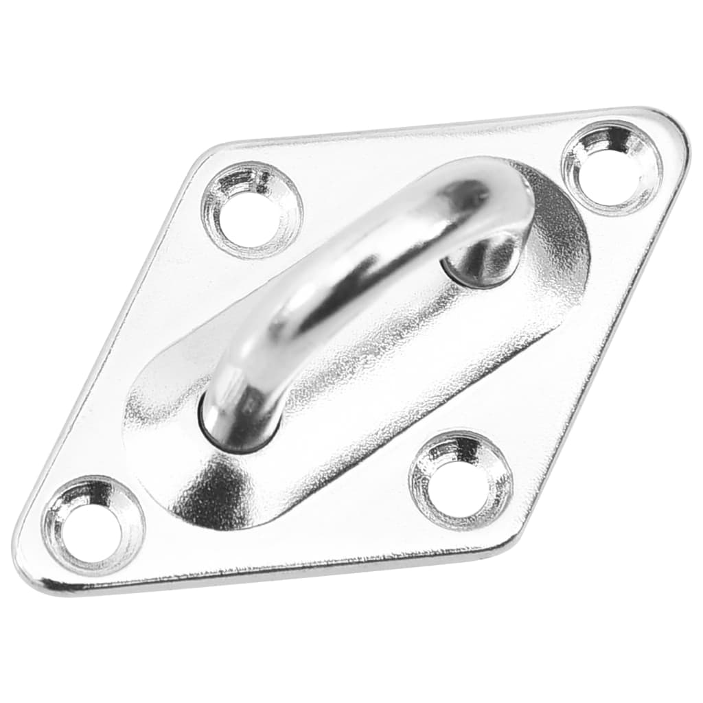 vidaXL Shade Sail Hardware Kit Sunshade Installation 12 Piece Stainless Steel