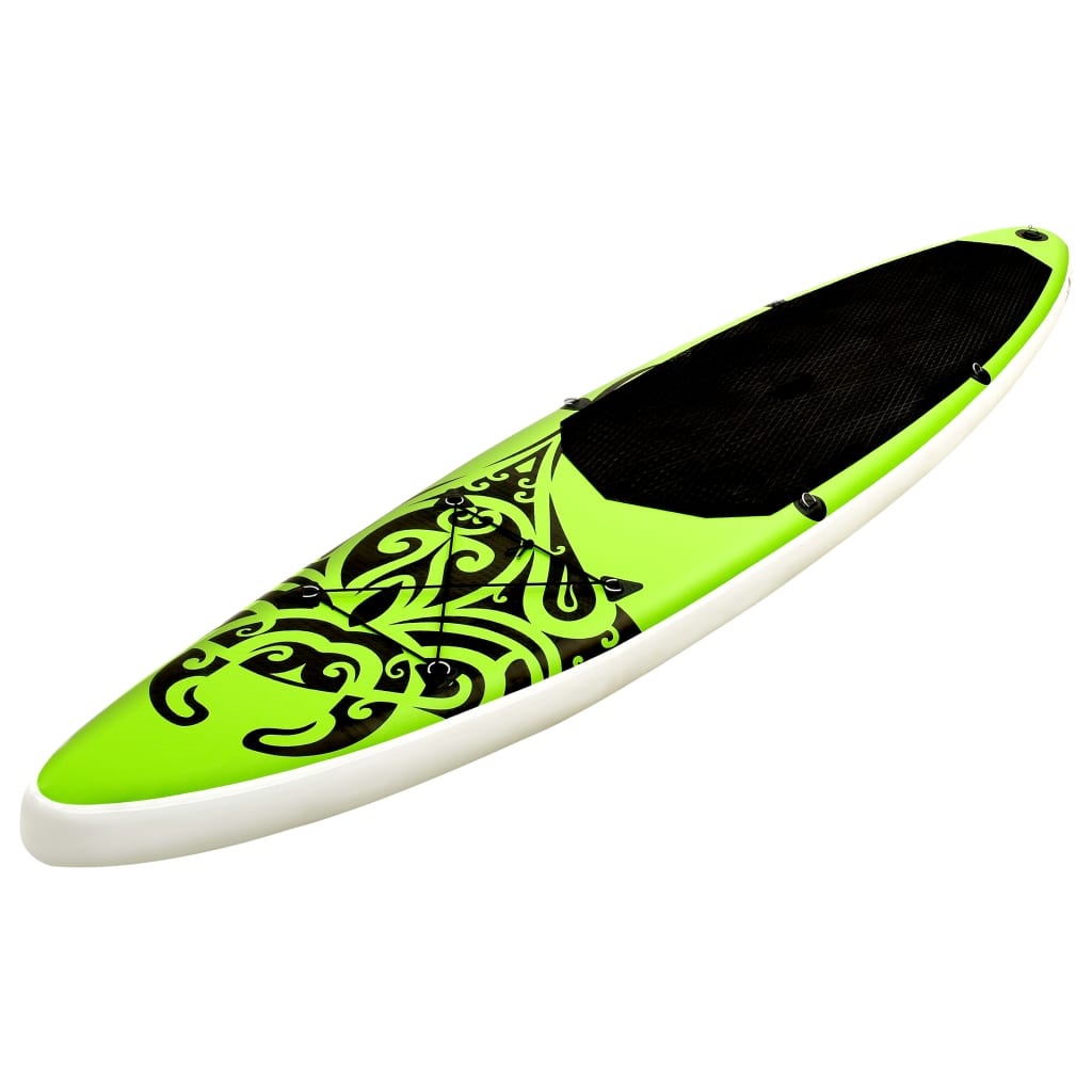 vidaXL Inflatable Stand Up Paddleboard Set SUP Surfboard Surfing Paddle Board