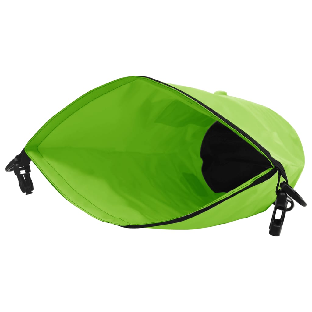 vidaXL Dry Bag Green 4 gal PVC