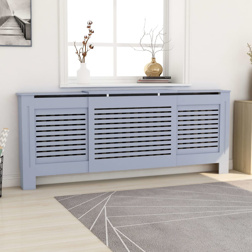 vidaXL Radiator Cover Radiator Guard for Home Office Heater Cabinet Cover MDF