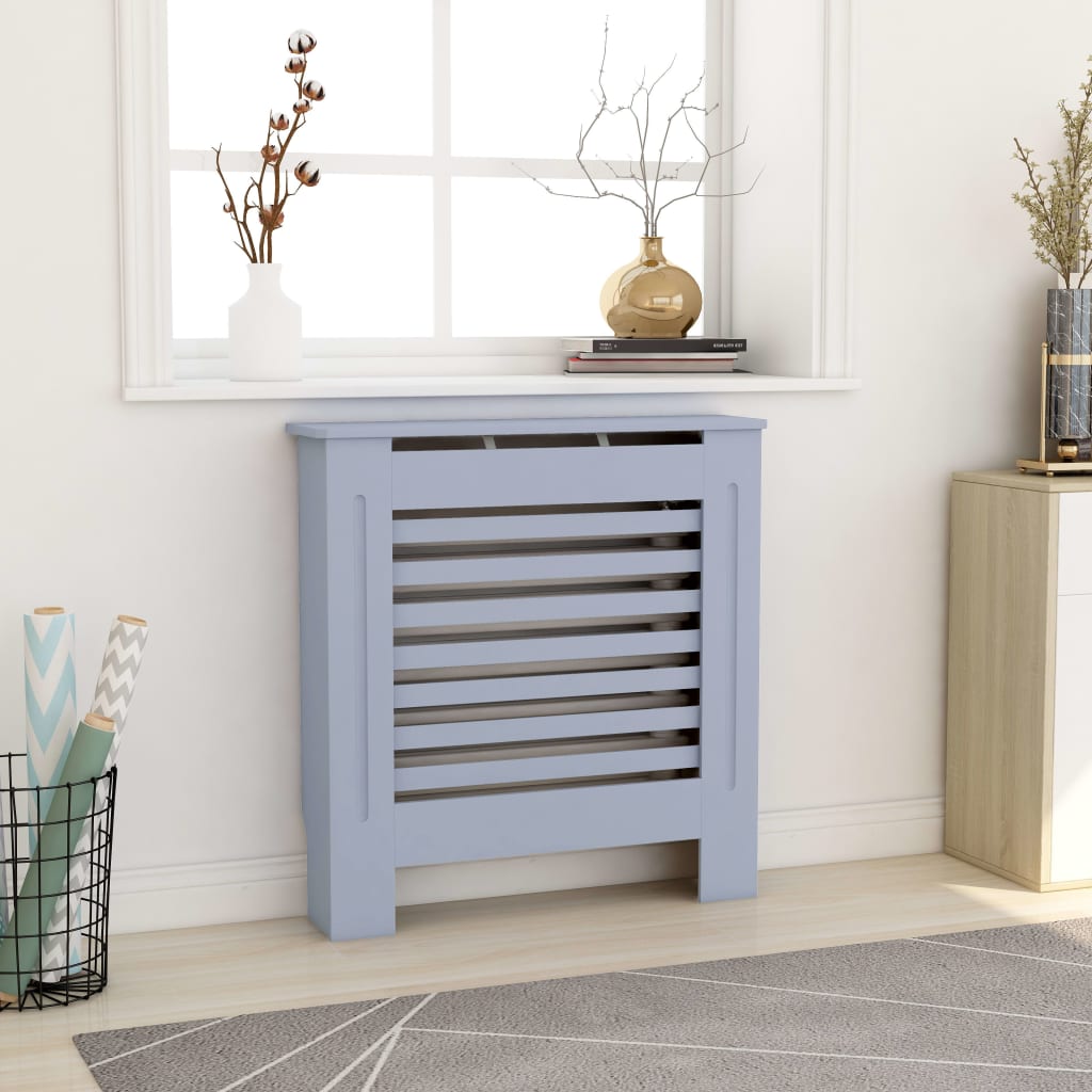 vidaXL Radiator Cover Radiator Guard for Home Office Heater Cabinet Cover MDF