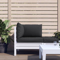 vidaXL Pallet Cushions 3 pcs Black Oxford Fabric-0