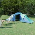 vidaXL Camping Tent Pop up Backpacking Tent Family Tent for Outdoor Hiking