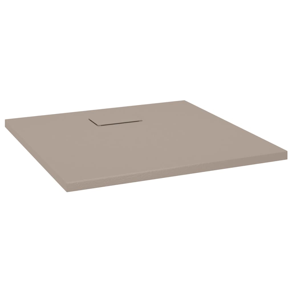 vidaXL Shower Base Pan with Center Drain Shower Tray Bath Pan SMC Rectangular