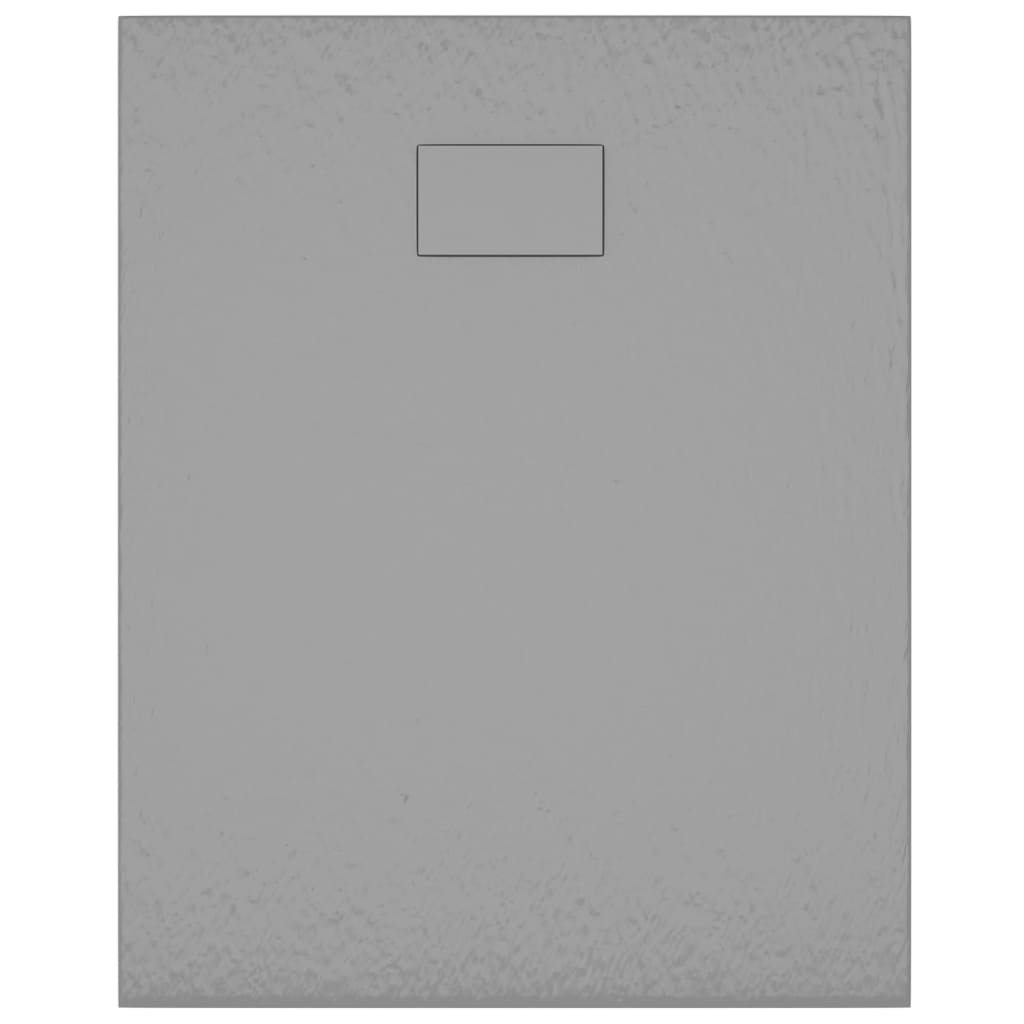 vidaXL Shower Base Pan with Center Drain Shower Tray Bath Pan SMC Rectangular
