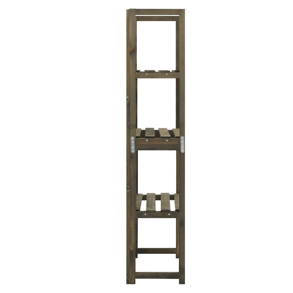 vidaXL Trellis Garden Trellis for Climbing Plants with Shelves Solid Wood Fir-4