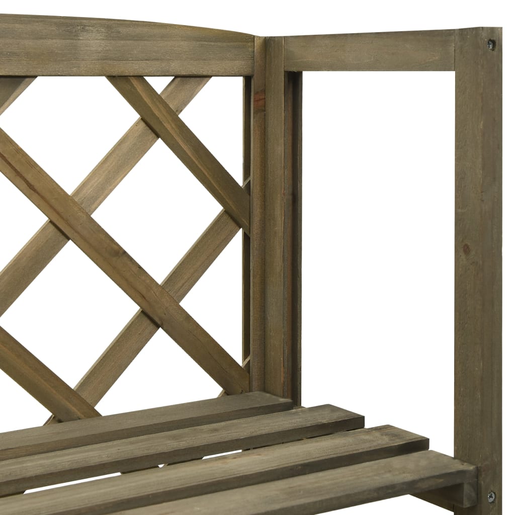 vidaXL Trellis Garden Trellis for Climbing Plants with Shelves Solid Wood Fir-3