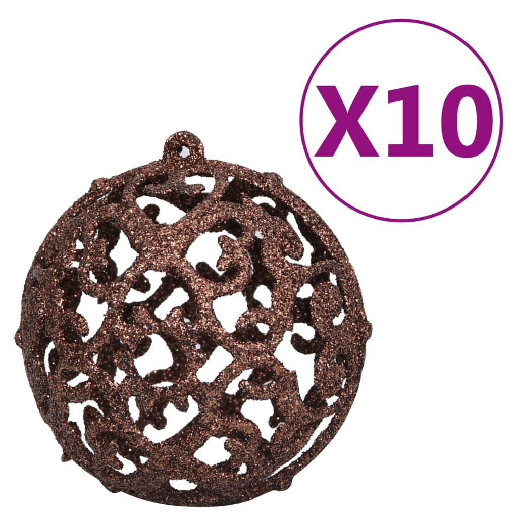 vidaXL Artificial Pre-lit Christmas Tree with Ball Set Xmas Tree Decoration-2