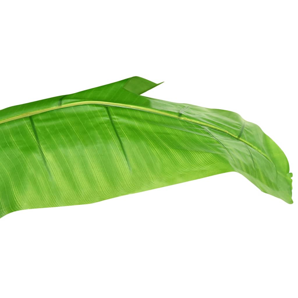 vidaXL Artificial Tree Decorative Banana Tree Fake Tree with Pot 118.1" Green