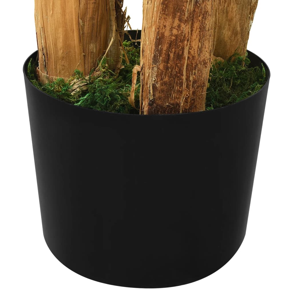 vidaXL Artificial Tree Decorative Banana Tree Fake Tree with Pot 118.1" Green