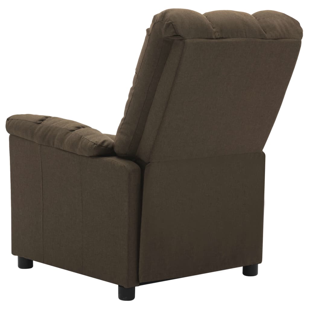 vidaXL Massage Recliner Chair Electric Reclining Chair for Elderly Fabric-4