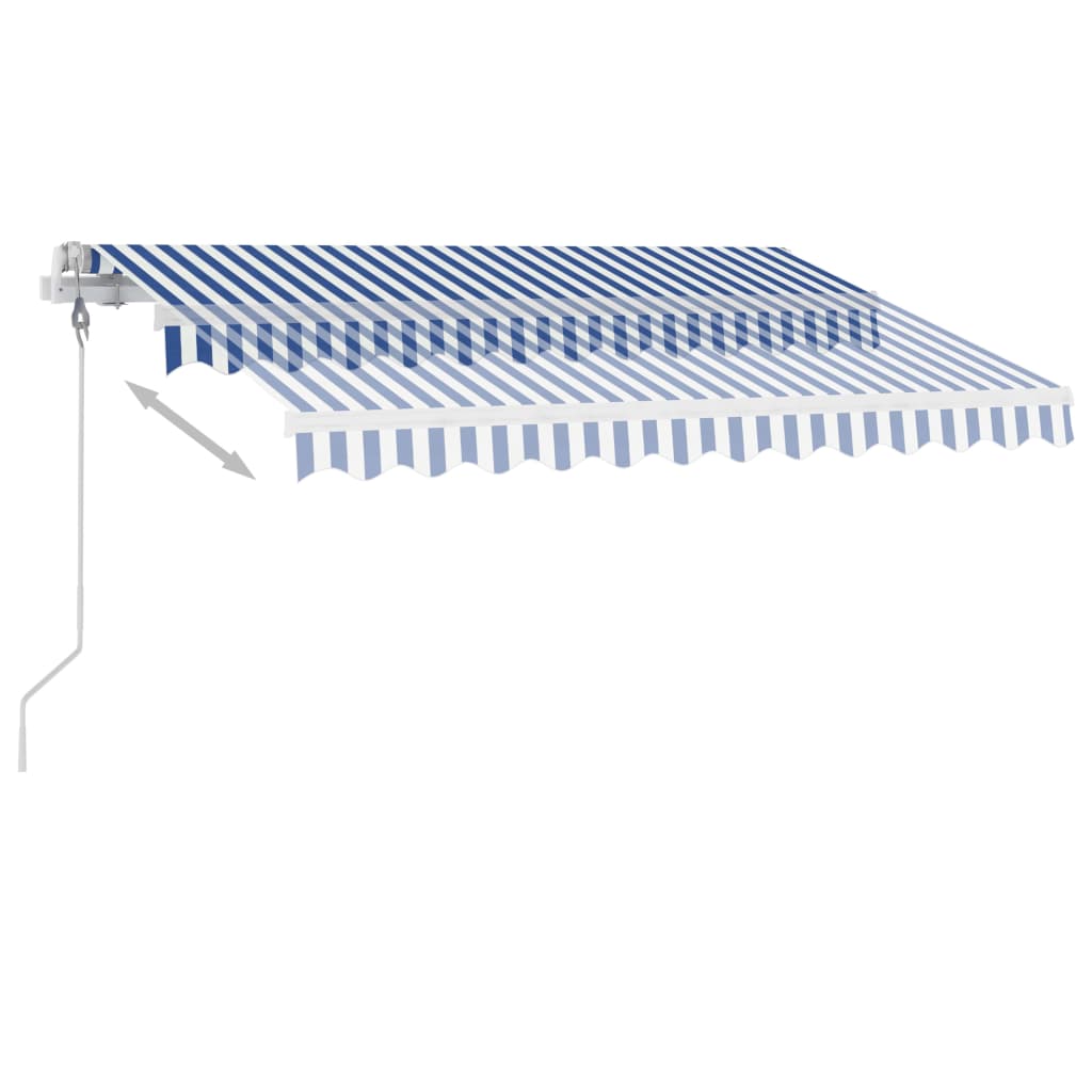 vidaXL Electric Awning Retractable Canopy Sunshade Shelter for Porch Balcony