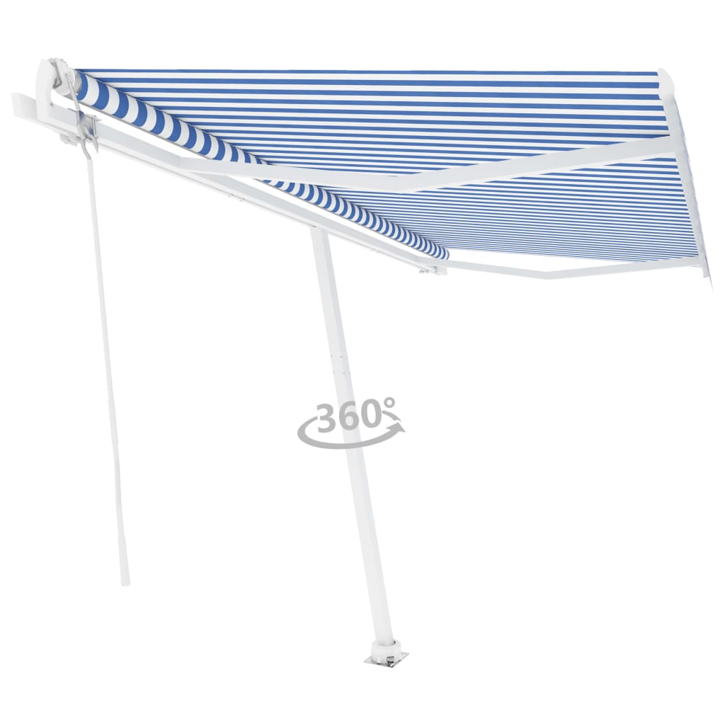 vidaXL Electric Awning Retractable Canopy Sunshade Shelter for Porch Balcony