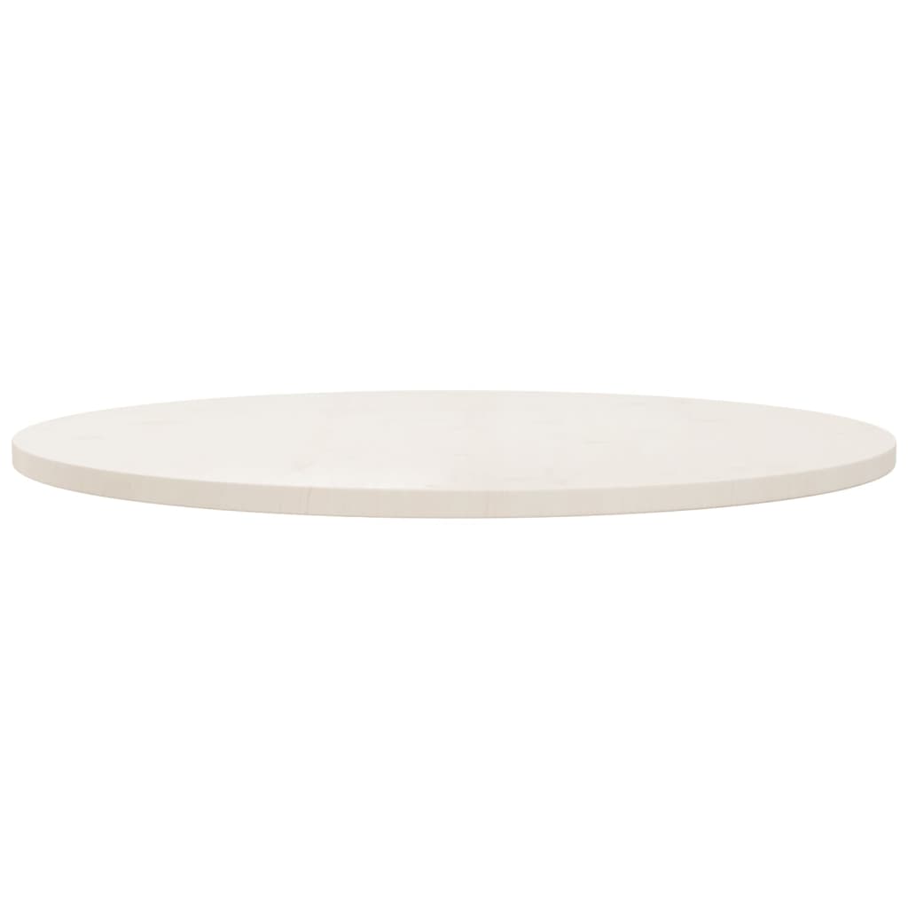 vidaXL Table Top Replacement Round for Garden Coffee Table Solid Wood Pine-4
