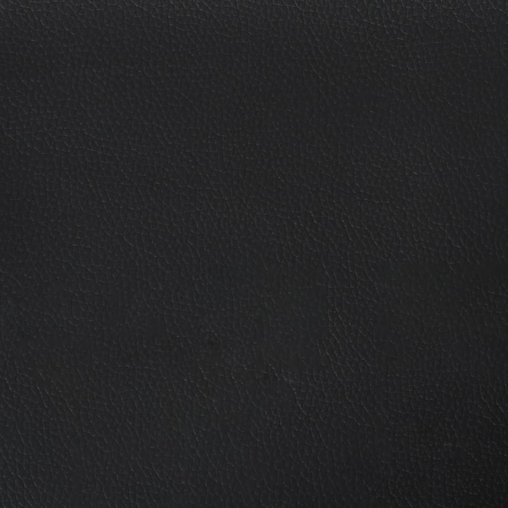 vidaXL Reclining Office Chair Black Faux Leather