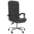 vidaXL Massage Chair 360 Degree Swivel Reclining Desk Office Chair Velvet