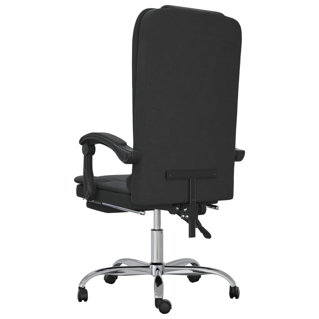 vidaXL Massage Chair 360 Degree Swivel Reclining Desk Office Chair Velvet