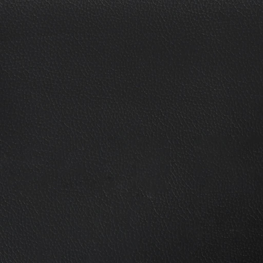 vidaXL Reclining Office Chair Black Faux Leather