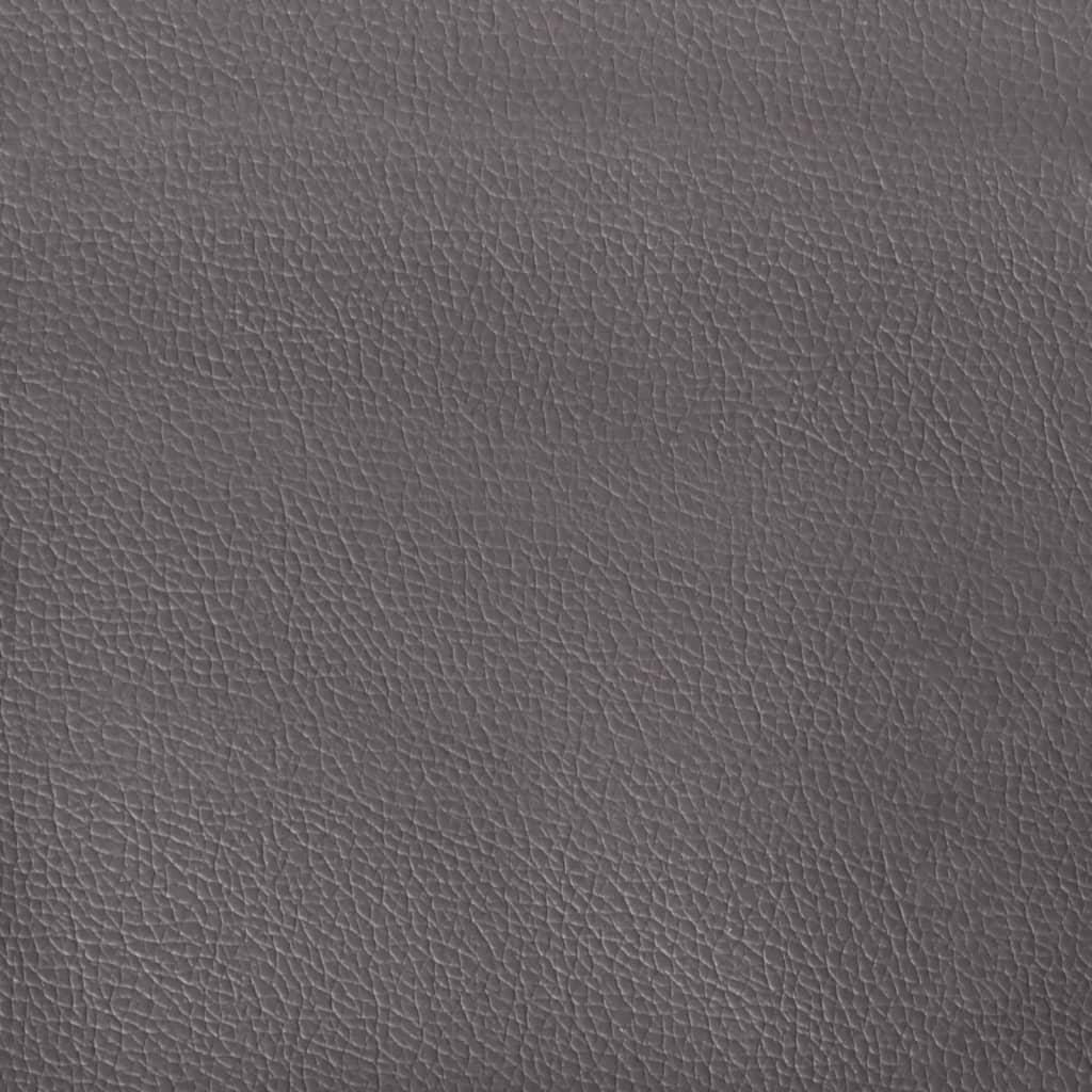 vidaXL Reclining Office Chair Black Faux Leather