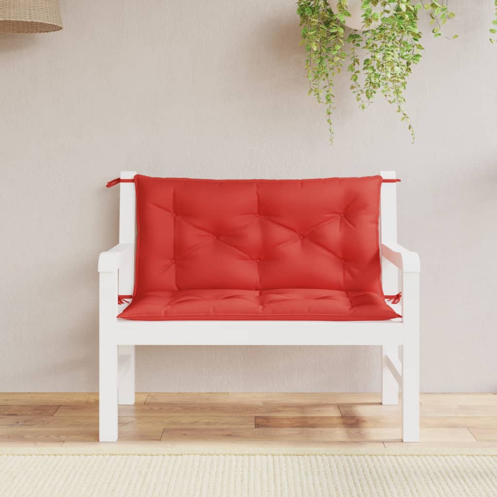 vidaXL Garden Bench Cushions Outdoor Patio Seating Pad 2 Pcs Oxford Fabric-16