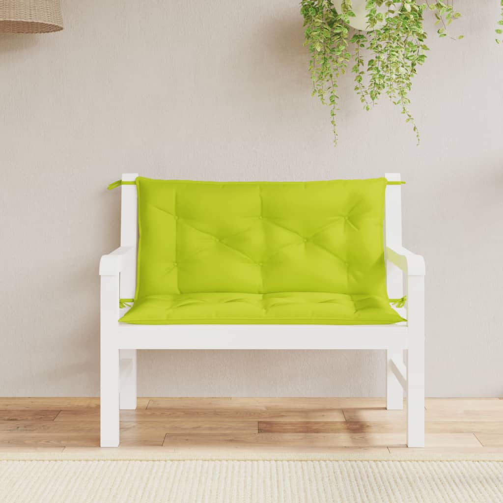 vidaXL Garden Bench Cushions Outdoor Patio Seating Pad 2 Pcs Oxford Fabric-9