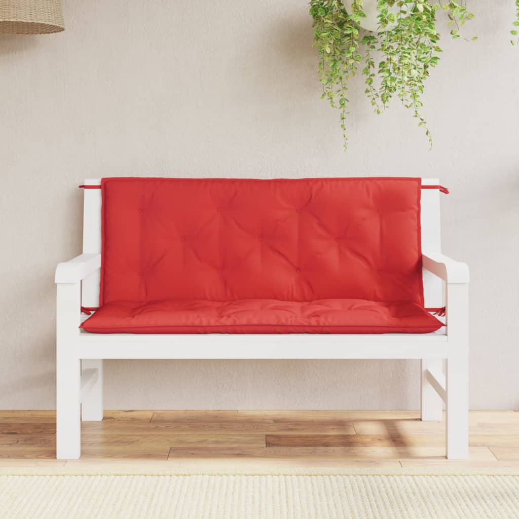 vidaXL Garden Bench Cushions Outdoor Patio Seating Pad 2 Pcs Oxford Fabric-14
