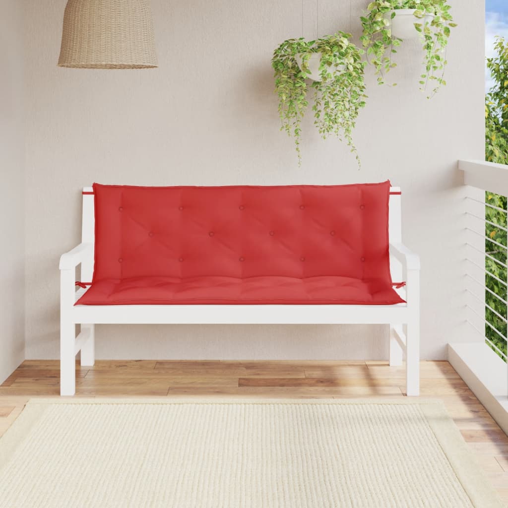 vidaXL Garden Bench Cushions Outdoor Patio Seating Pad 2 Pcs Oxford Fabric-15