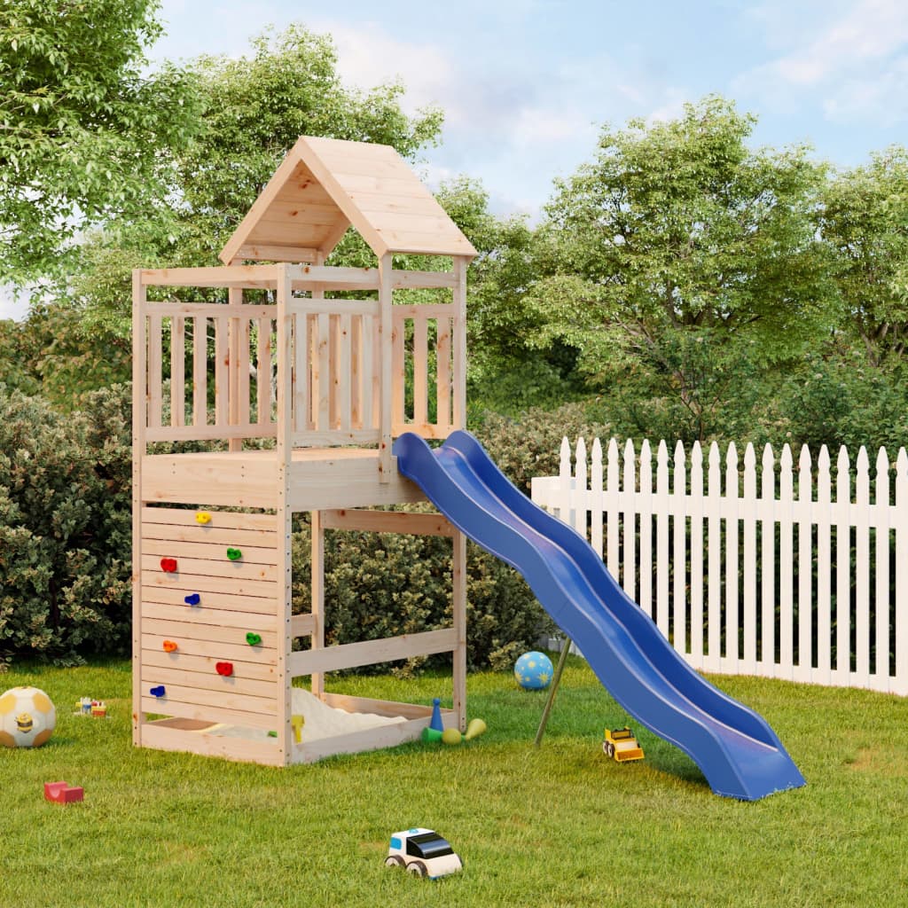 vidaXL Outdoor Playset Solid Wood Pine