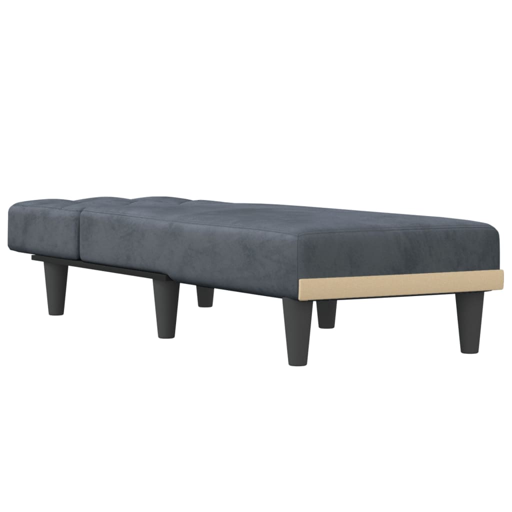 vidaXL Lounger Settee Lounge Sofa Chair Bed Seating for Living Room Velvet