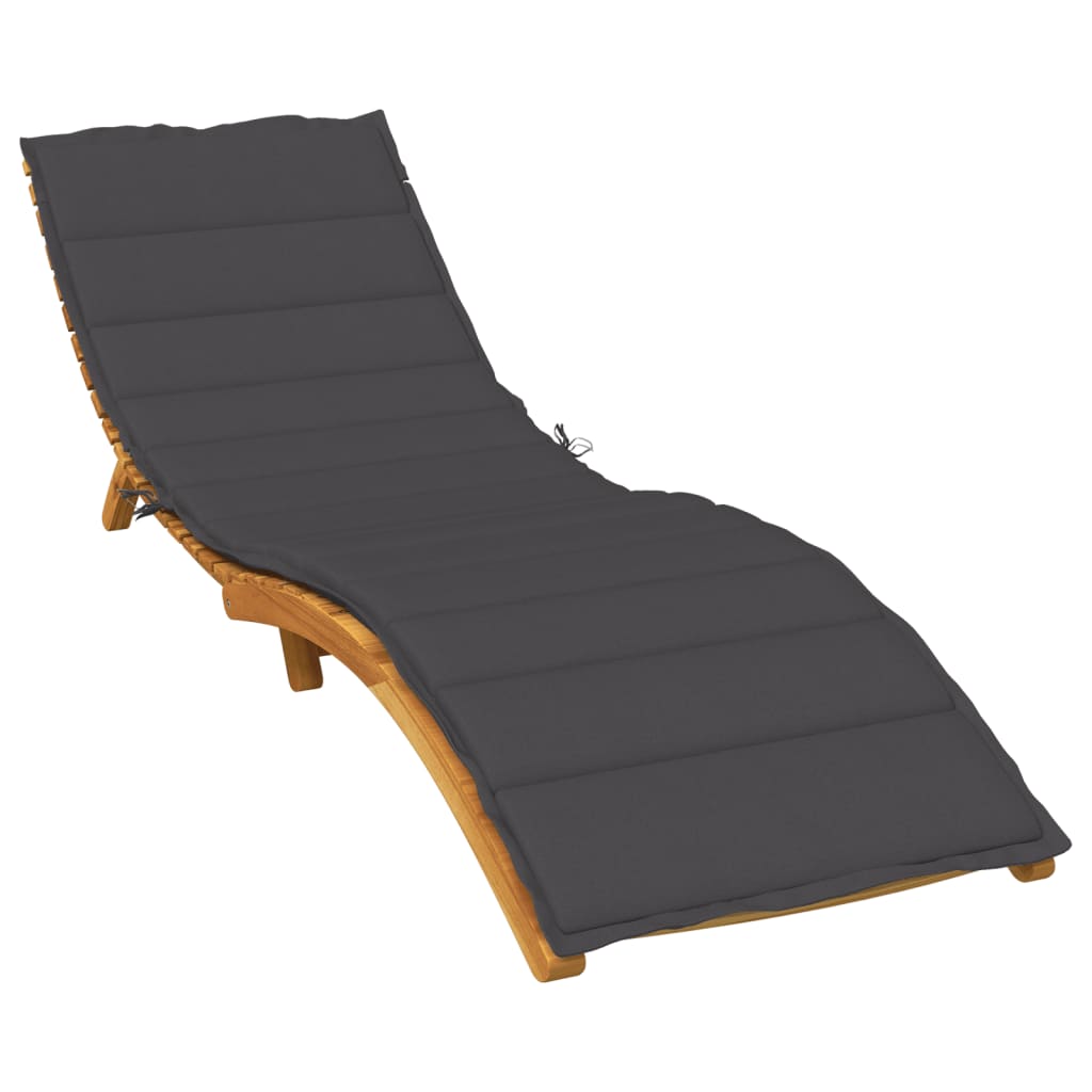 vidaXL Sun Lounger Cushion Sunbed Seating Pad Outdoor Patio Garden Fabric-5