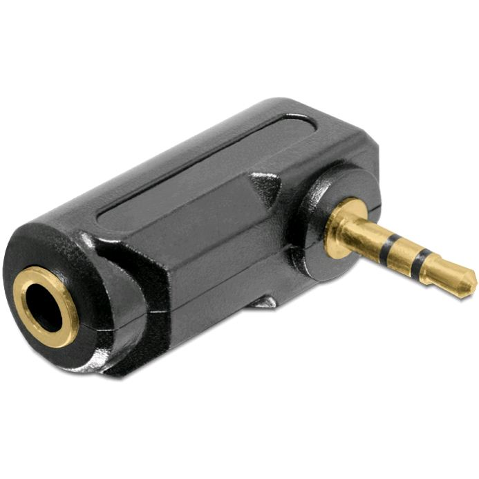 Adaptér Jack M/F 3,5'' stereo úhlový (65364)