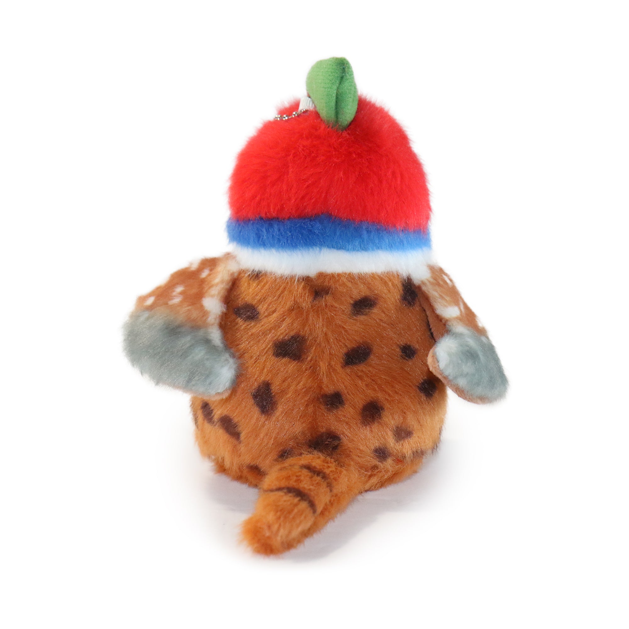 5-inch Plumkins Bird with Red Face and Yellow Beak