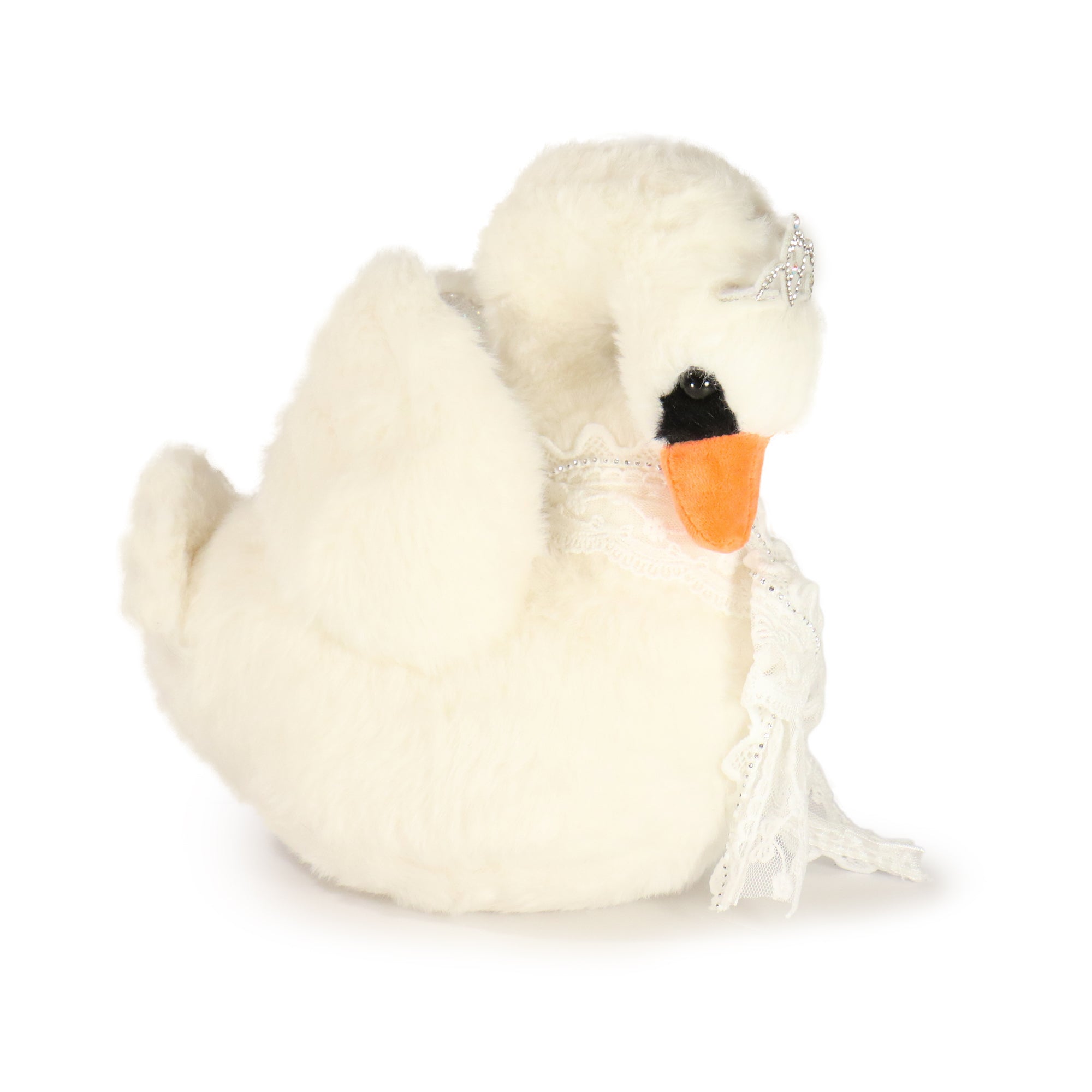 9-inch Seren Swan with Orange Beak