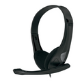 Căști stereo Freestyle FH4088B cu microfon, negru (FH4088B)