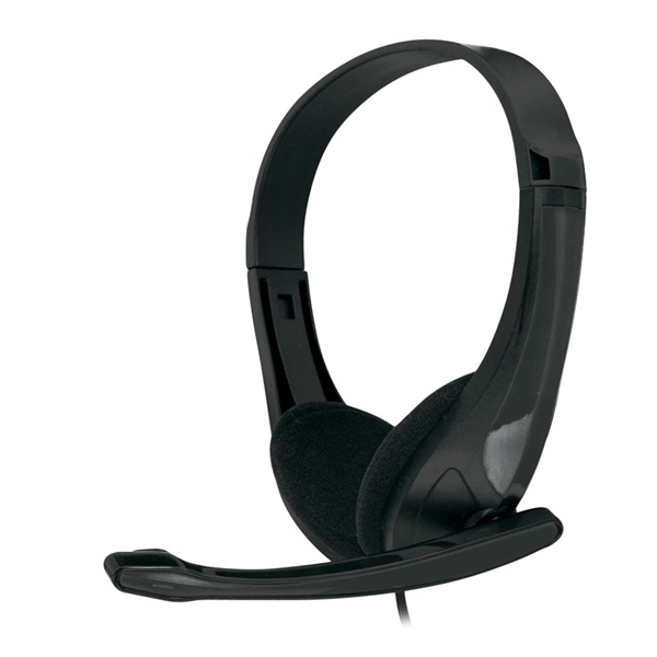 Căști stereo Freestyle FH4088B cu microfon, negru (FH4088B)