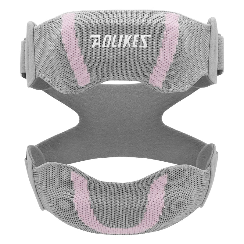 NNEOBA Adjustable Patella Knee Support Strap Knee Brace Pink