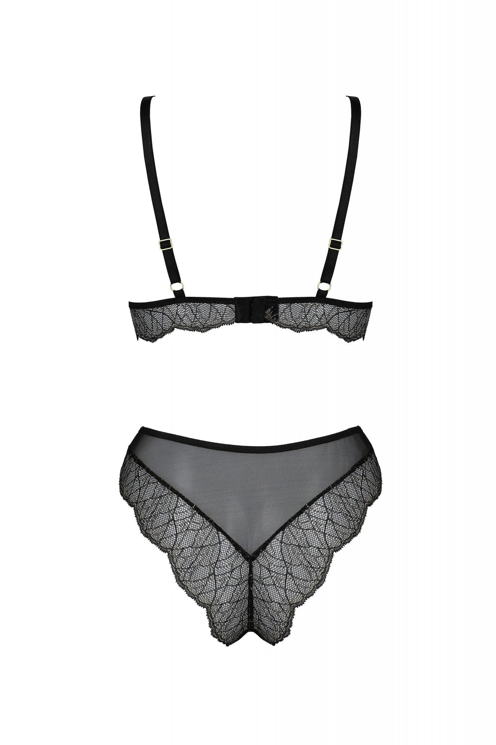 Soft Sheer Lace Top & Bikini Set Passion Amberly