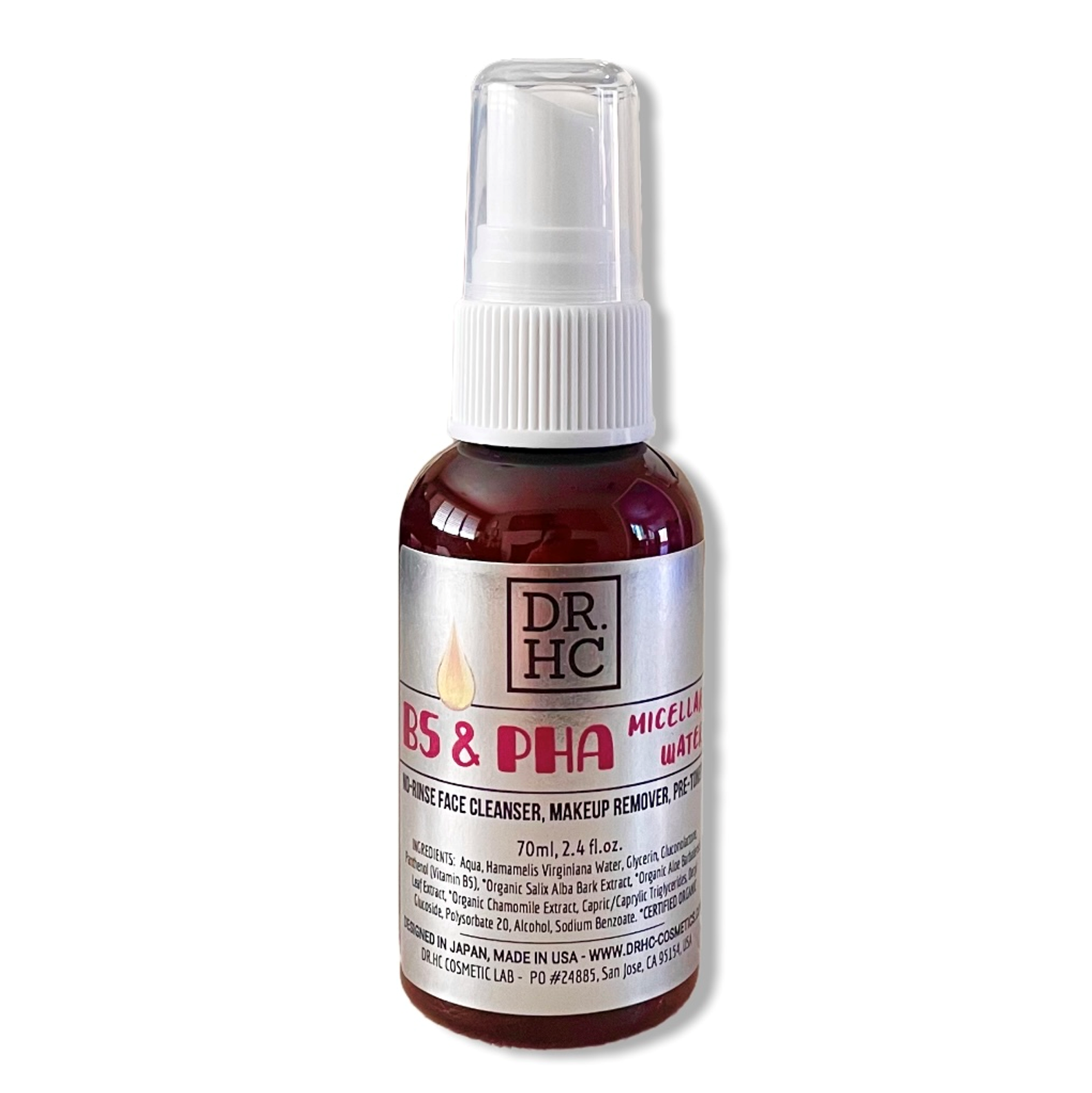 B5 & PHA Micellar Water (70ml, 2.4 fl.oz.)