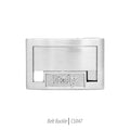 Ferrecci Men's Stainless Steel Removable Belt Buckle - C5047-0