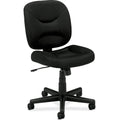 Black Task Chair Office Chair with Padded Seat