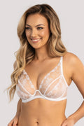 Sexy Sheer Mesh Triangle Bra Unikat Rubi