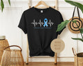 Prostate Cancer Blue Ribbon Awareness Shirt