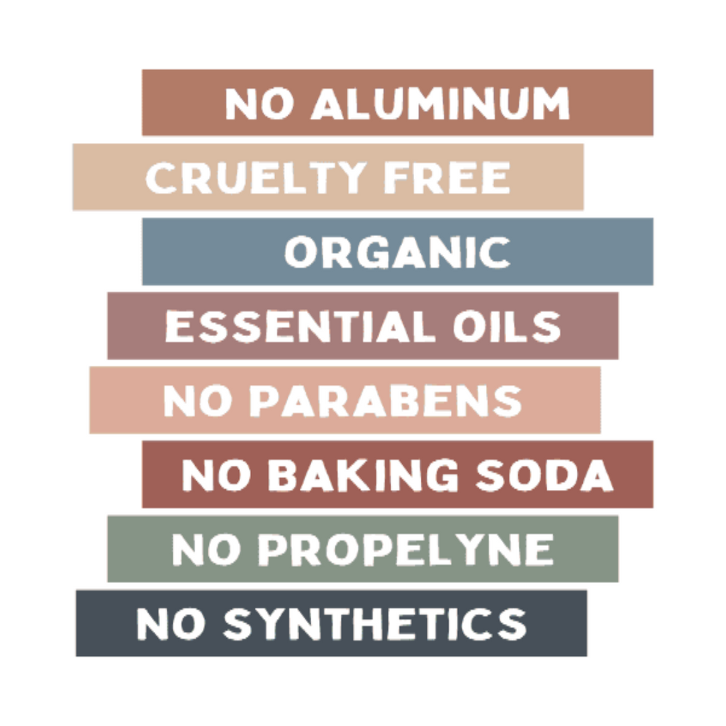 ORGANIC DEODORANT- SANDALWOOD FRAGRANCE - FOR WOMEN
